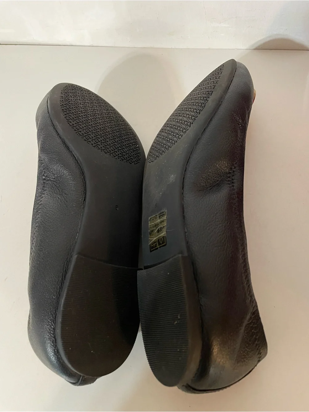 Tory Burch Benton Travel Ballet in Black